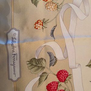 Salvatore Ferragamo silk scarf